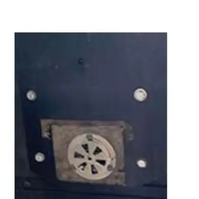 125MM Adjustable Ventilation Grille Airflow Control Grille Side-Mounted Fan Regulator Optimized Airflow Solution