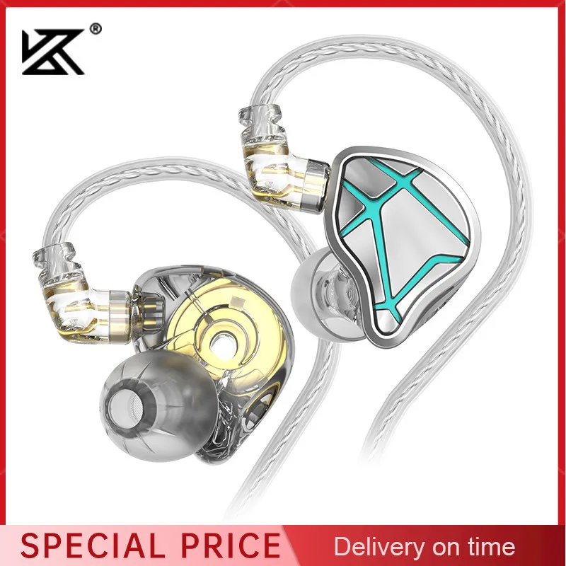 KZ ESX Earphone 12MM Dynamic HIFI Bass Earbuds Headphone Sport Noise Cancelling Headset Special Edition Wired IEMs EDA EDX EDS