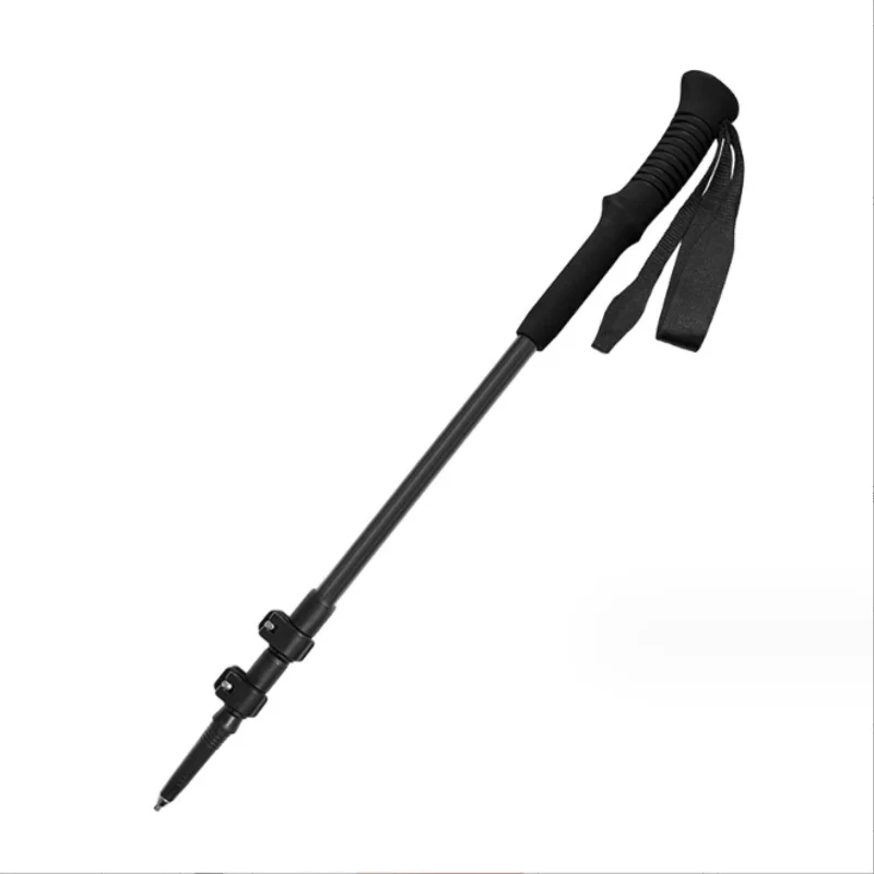 

Outdoor custom logo 3-section retractable hiking pole
