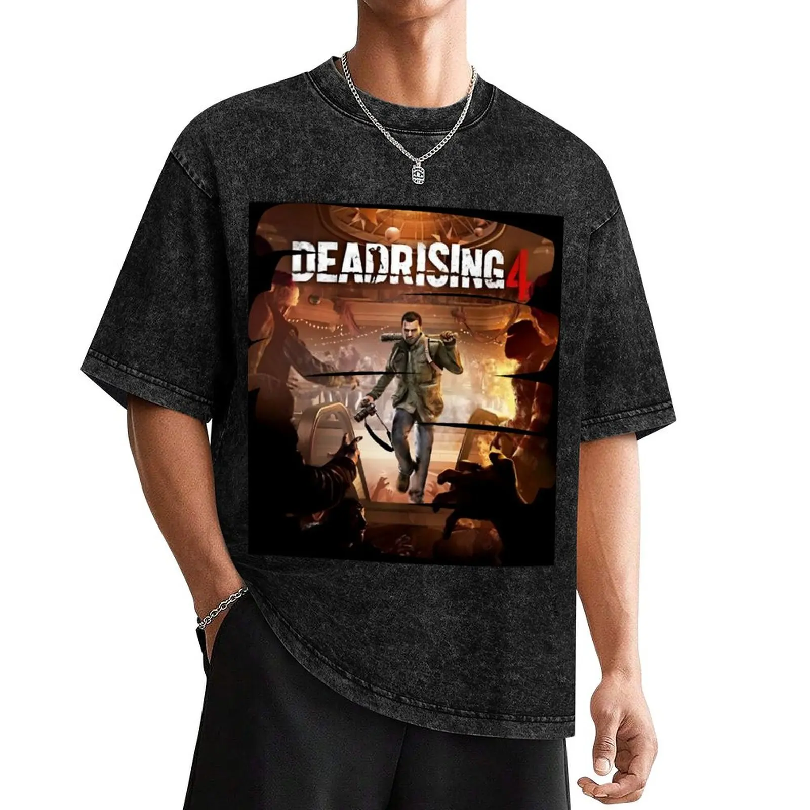 Dead Rising 4 Canvas Print T-Shirt shirts graphic tees plus size tops vintage Louboutins men tshirt