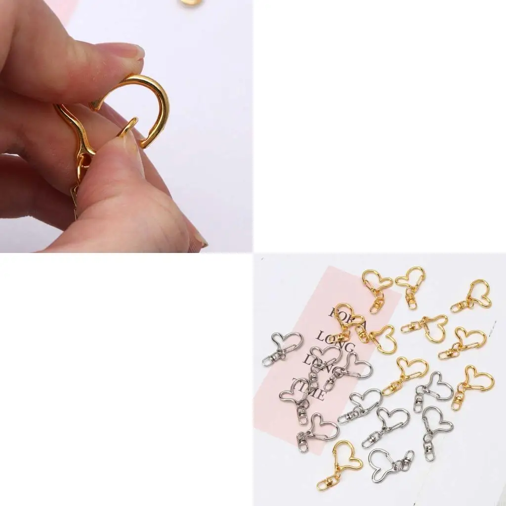 

10x in heard weepwer -chalchain witvel hobster clasps clasps k Щенение подарка для друзей