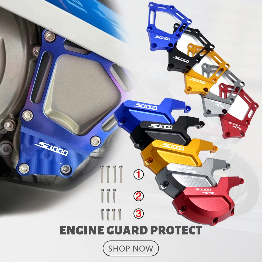 

S1000R For BMW S1000RR HP4 K42 K46 S1000XR 2009 2010 2011 2012 2013-2018 Engine Saver Stator Case Guard Cover Slider Protector