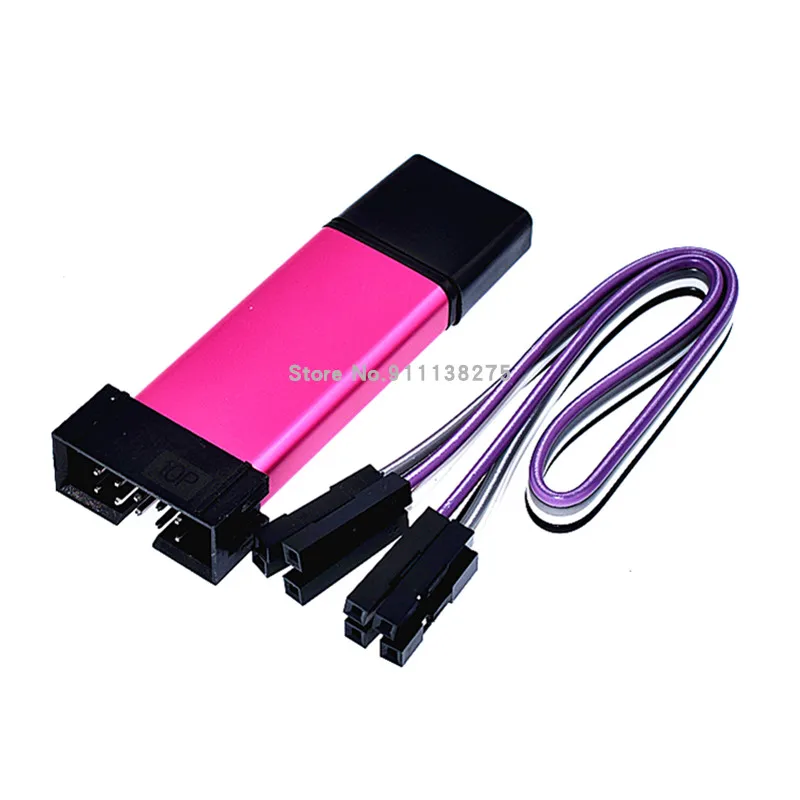 Programação de download do simulador ST-Link V2 stlink mini STM8STM32 STLINK com capa