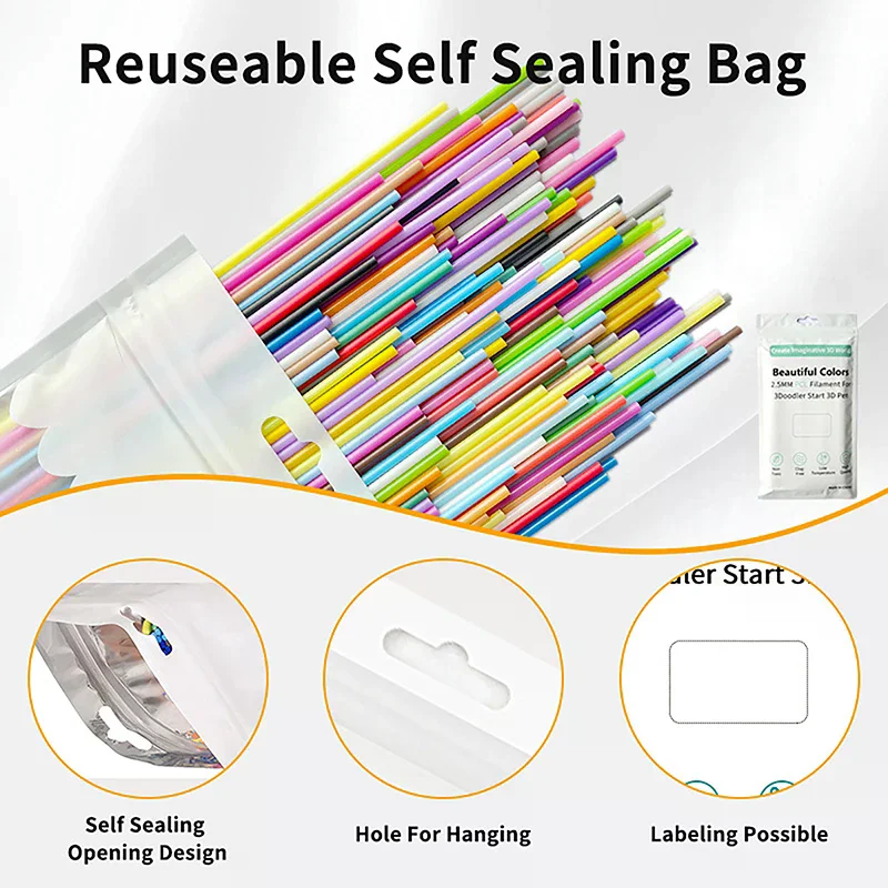 

Наборы филаментов для 3D-ручек 22/25/32 цветов, 2,5 мм, низкотемпературные, сменные аксессуары для детских 3D-ручек