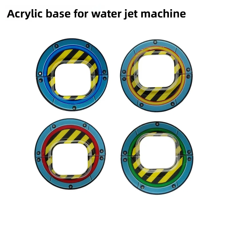 base-de-pistolet-a-eau-en-acrylique-pour-machine-d'arcade-a-monnayeur-pour-jeu-de-tir-ice-hero-a-4-joueurs-piece-accessoire-pour-machine-a-monnayeur