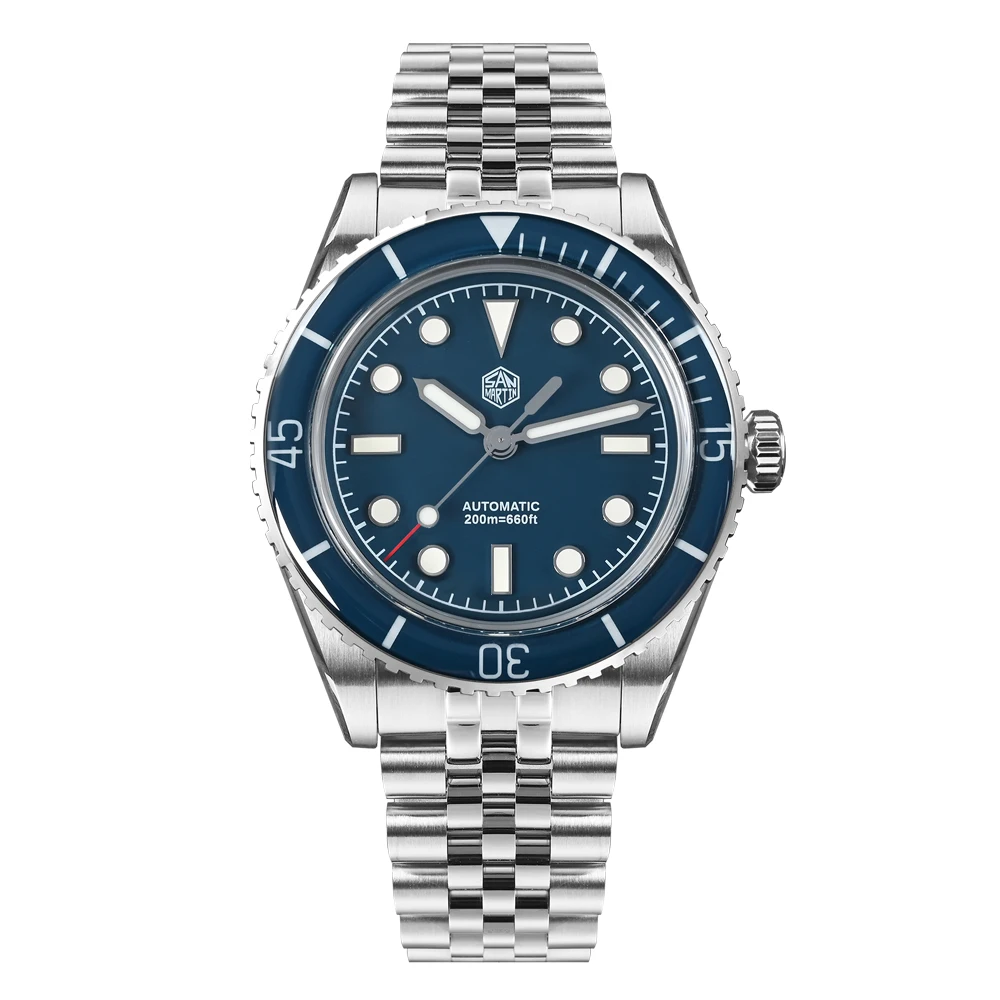 San Martin Vintage Luxury Men Dive Watch 40mm NH35 Automatic