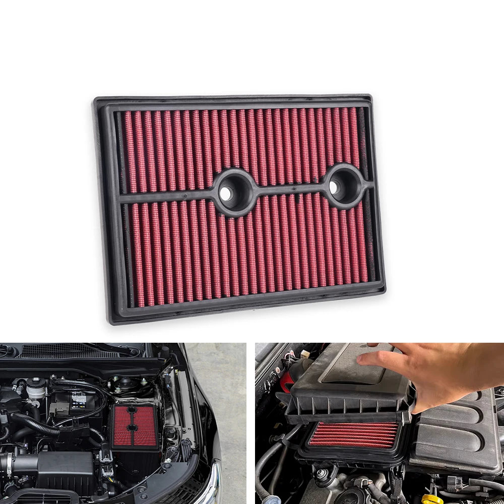 RASTP-33-3004 Drop-In Ersatz-Luftfilter mit hohem Durchfluss für Volkswagen/Audi/Seat/Skoda 2012–2019 OFI138 – Detail 1