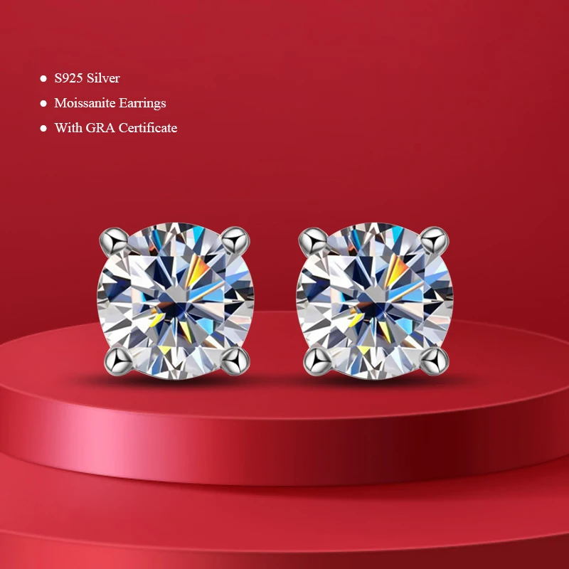 Thumbnail 3 - #78 Best Moissanite Earrings to Buy In 2026