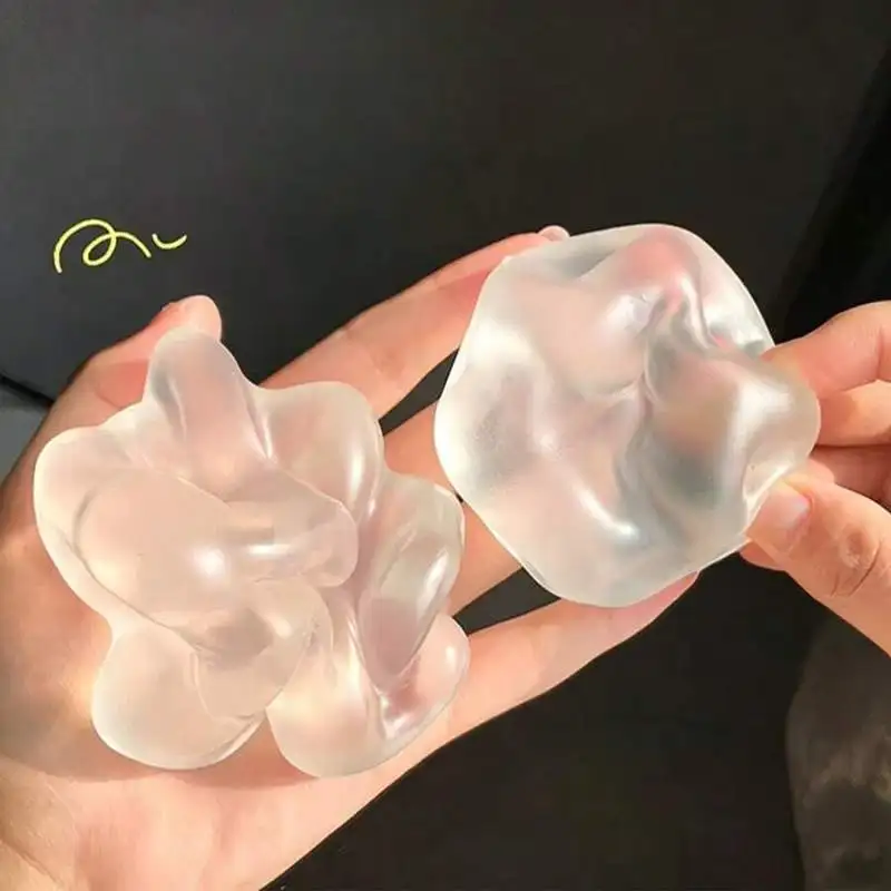 Moldable Squishy Pearl Coconut Oil Squeeze Toy, Moldable Stress Ball, Slow Rising Decompression Sensory Toy For Adults, Stress