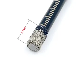 Hexagonal Shank Dry Ceramic Tile Drill, Hole Saw Diamond, Dry Marble Granite, Vitrified Tile, Holy Opener, 5-16mm 8 Main Sales Sierra Cup Diamond for Porcelain - №3