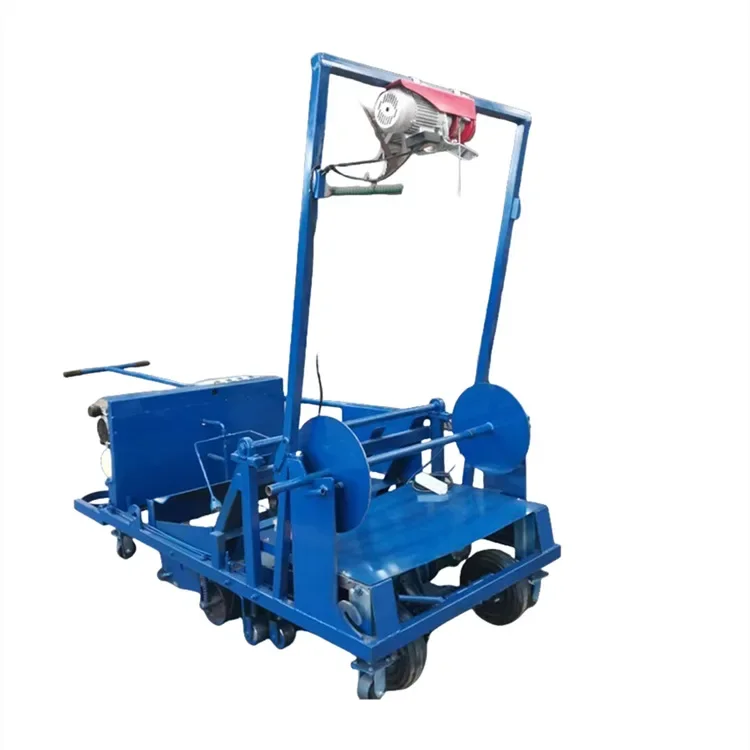 Supply waterproof roll paving machine for high-speed rail Flame heating waterproof paving machine Asphalt waterproof roll paving
