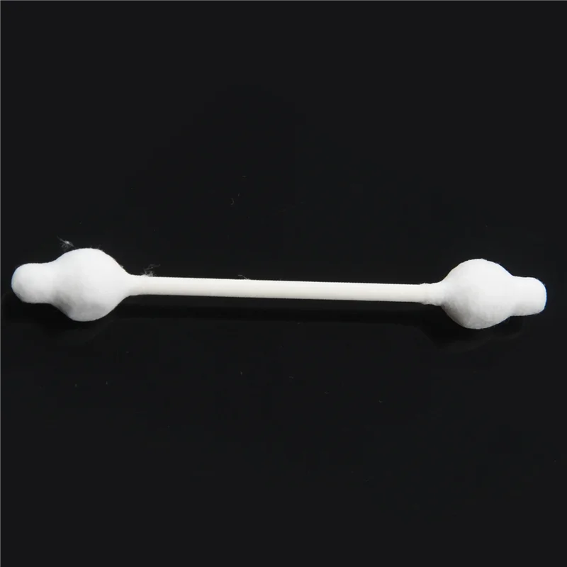 صندوق أعواد قطنية آمنة للأطفال تقريبًا. 550 قطعة