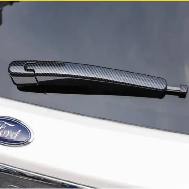 

For Ford Explorer 2020 2021 2022 2023 2024 Carbon Fiber Car Rear Window Wiper Cover Trim Tail Windshield Arm Blade Accessories