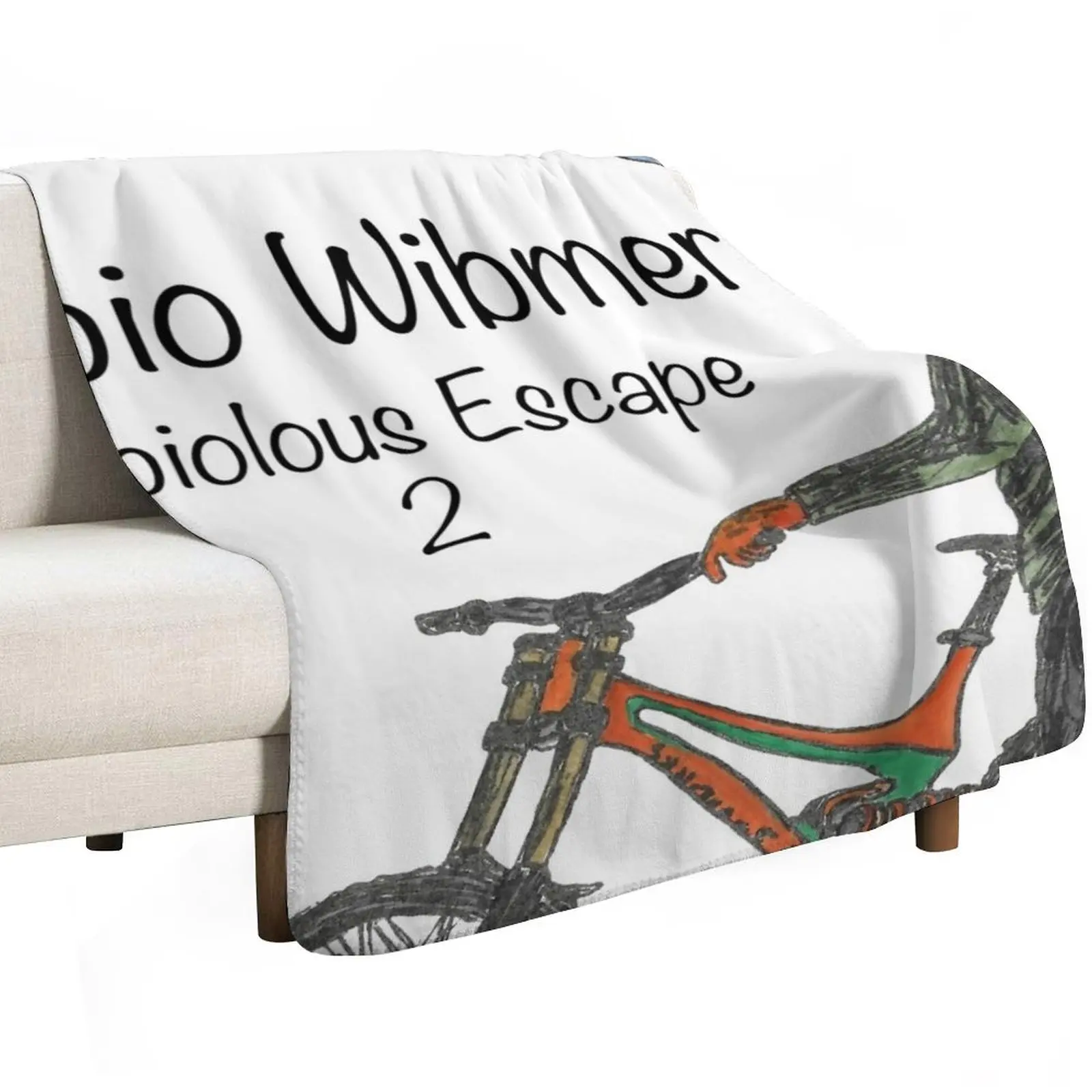 Fabio Wibmer Fabiolous Escape 2 Throw Blanket Summer Custom Flannel Fabric For Decorative Sofa Luxury Designer sofa bed Blankets