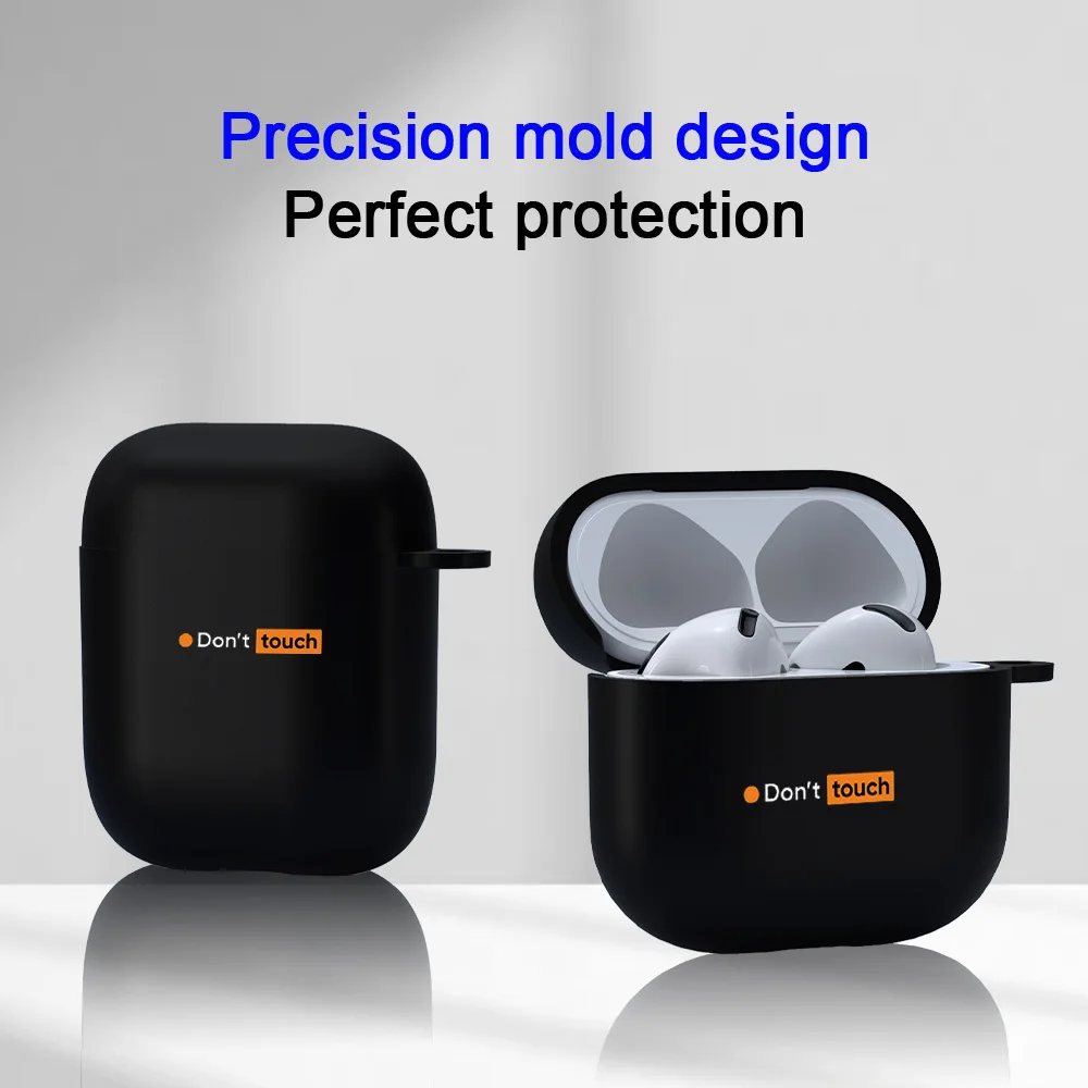Image of Personalisierte Kopfhörer-Schutzhülle für AirPods Pro2/Pro3/Pro Sturzsichere Kopfhörer-Hülle für AirPods 4/3/1/2 Stoßfest