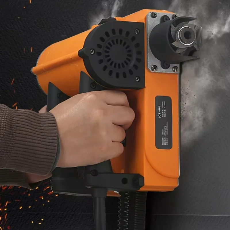 전문 건설 도구 1880W 파워 월 플래너 먼지 없는 퍼티 파우더 삽 다기능 전기 월 플래너 기계