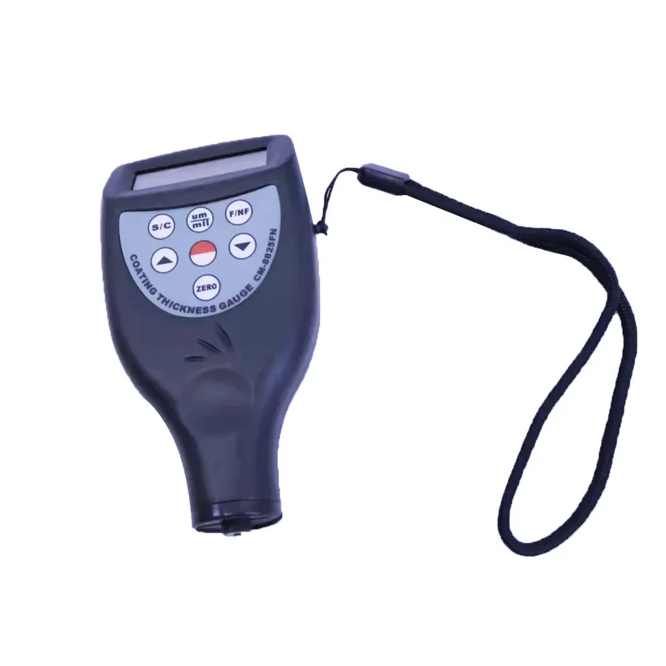 CM8825N Digital Battery-Powered Coating Thickness Meter Tester Plastic Material 5mm Minimum Convex Convex Radius of Curvature