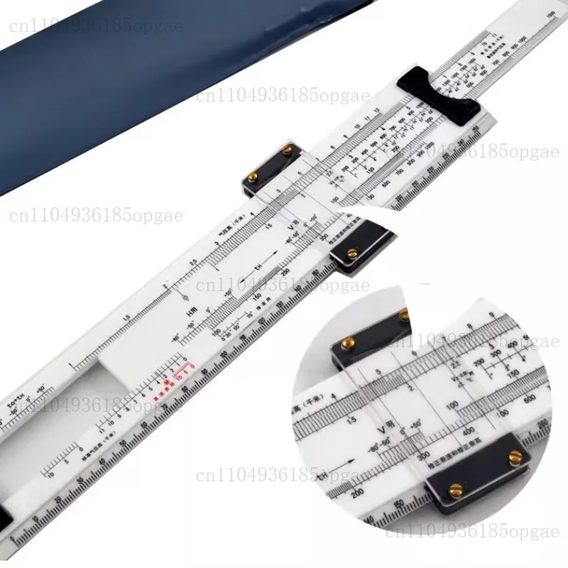 향수를 불러일으키는 오래된 물건 로그 슬라이드 룰 196070년대 오래된 물건 민속 장식 계산기