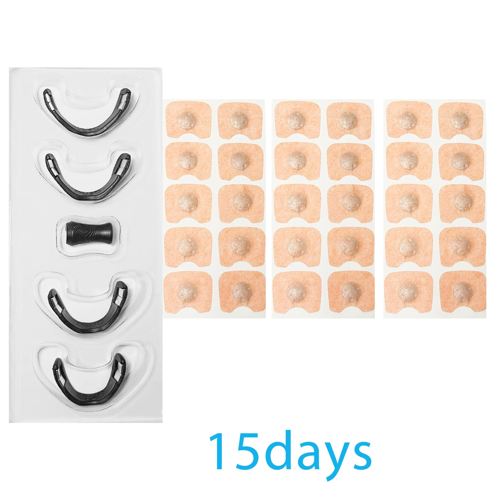 30days المغناطيسي الأنف التنفس الموسعات كاتب عدة للأنف تحسين جودة النوم الشخير مكافحة الشخير النوم الفم الشريط