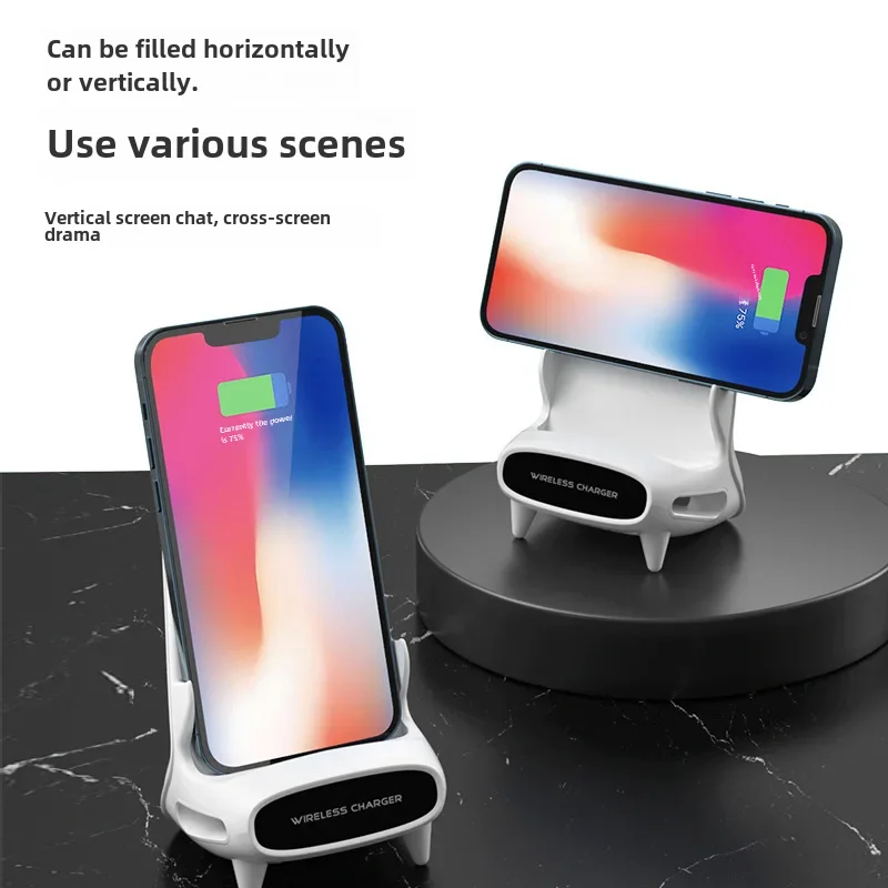 New Multifunctional Wireless Charger For Android Huawei Desktop Mobile Phone Fast Charging Stand Suitable For All Models