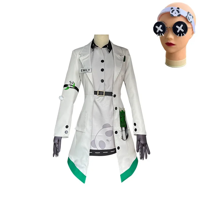 

Emily Dyer Identity Ⅴ Panda Collection Rare Fashion Costume Adult Fantasy Role Playing Halloween Carnival Suit Fancy Outfits