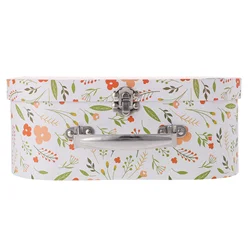 Storage Suitcase Pink Tote Bag Sundries Sundry Organizer Bin Multipurpose Cardboard Box Toy Portable
