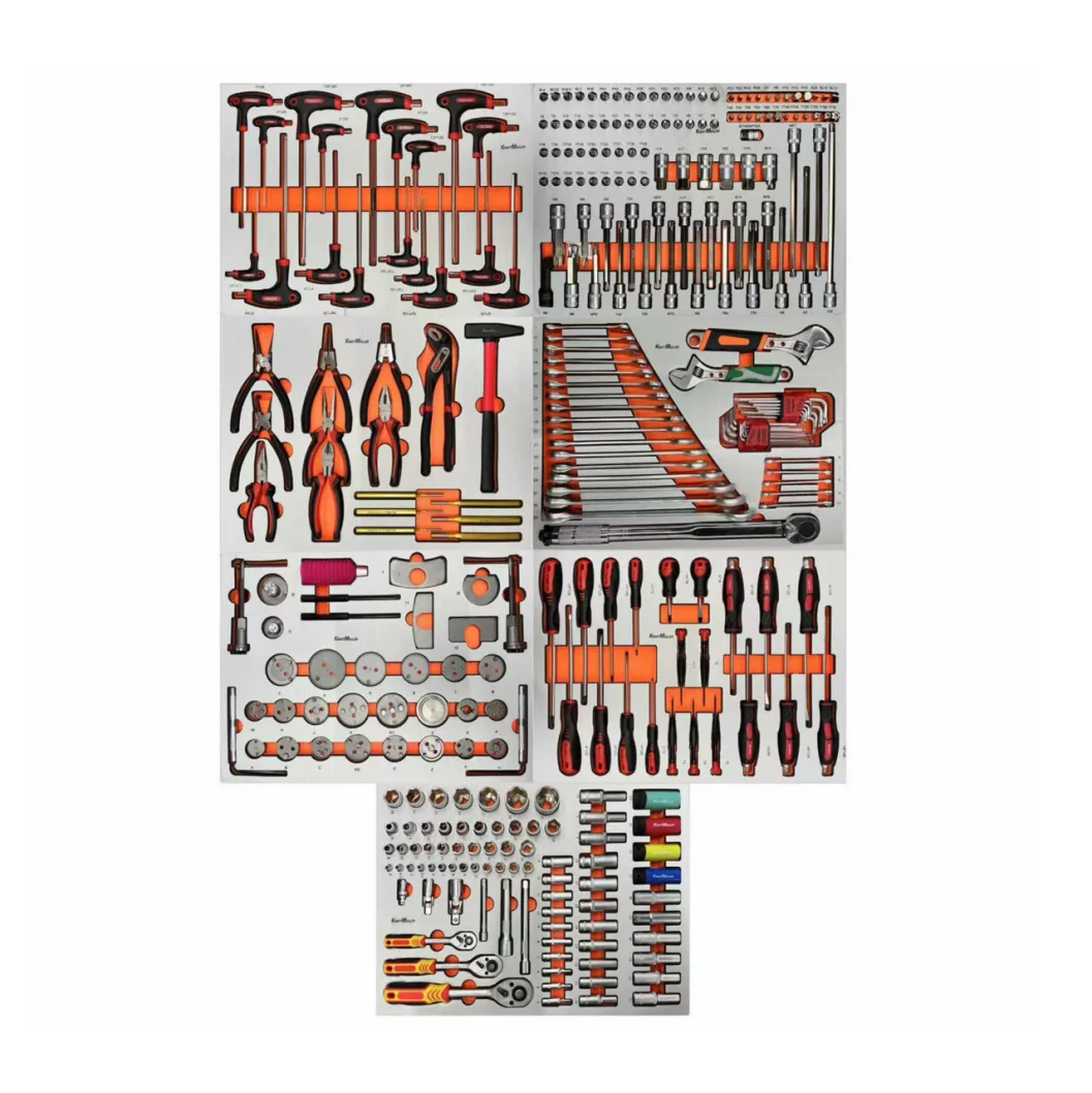 

2025 Full Range Tool Kit Ratchet Wrench Set Hand-Power Screwdriver Pliers Sockets Bit Combination Juego De Herramientas