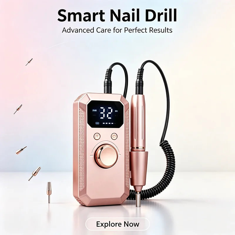 Professional Electric Nail Drill Machine Lathe Kit Nail Sander File for Manicure Cutter Set Art Supplies Salon Grinder Tools