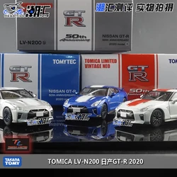 TOMY TLV 1/64 Nissan GT-R GTR 50th anniversary Collection die-casting alloy cart model ornaments gifts