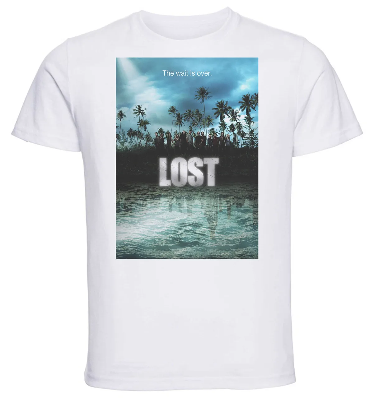 T-Shirt Unisex White SA0017 Playbill TV Series Lost Variant 03