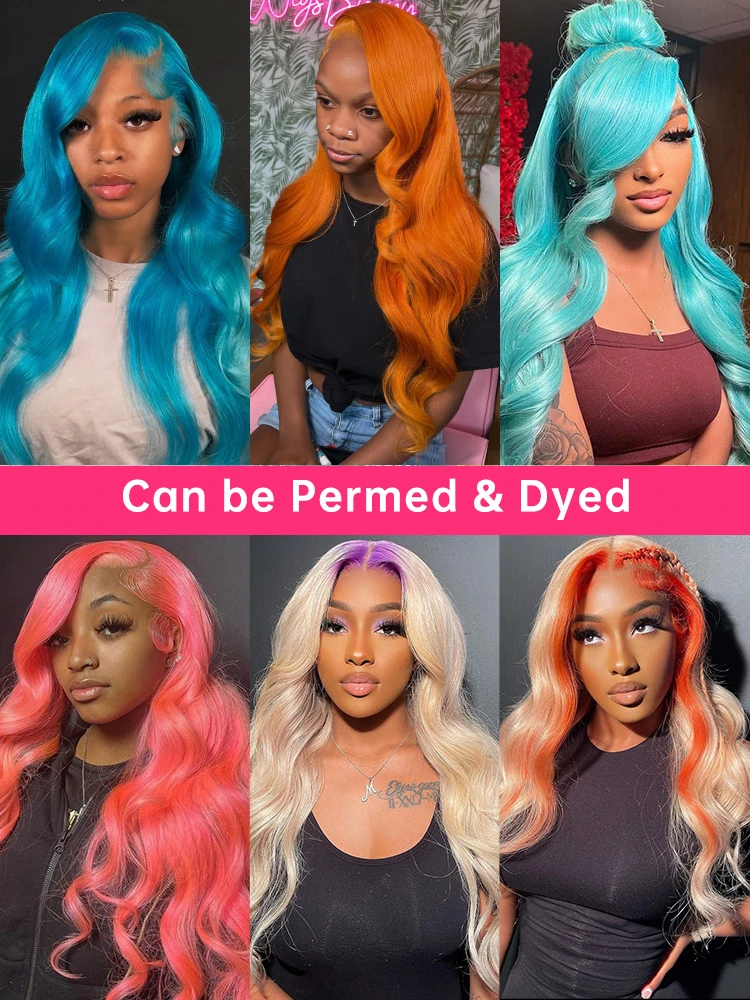 613 Honey Blonde 360 Lace Wigs Human Hair Pre Plucked Body Wave Lace Front Wig 13x4 13x6 Lace Front Frontal Wigs for Black Women image 4