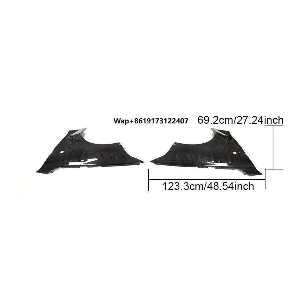 

High-quality Dry/wet Carbon Fiber Side Mudguards/fender for F87 M2 M2C Perfect Accessories Conversion Kit.