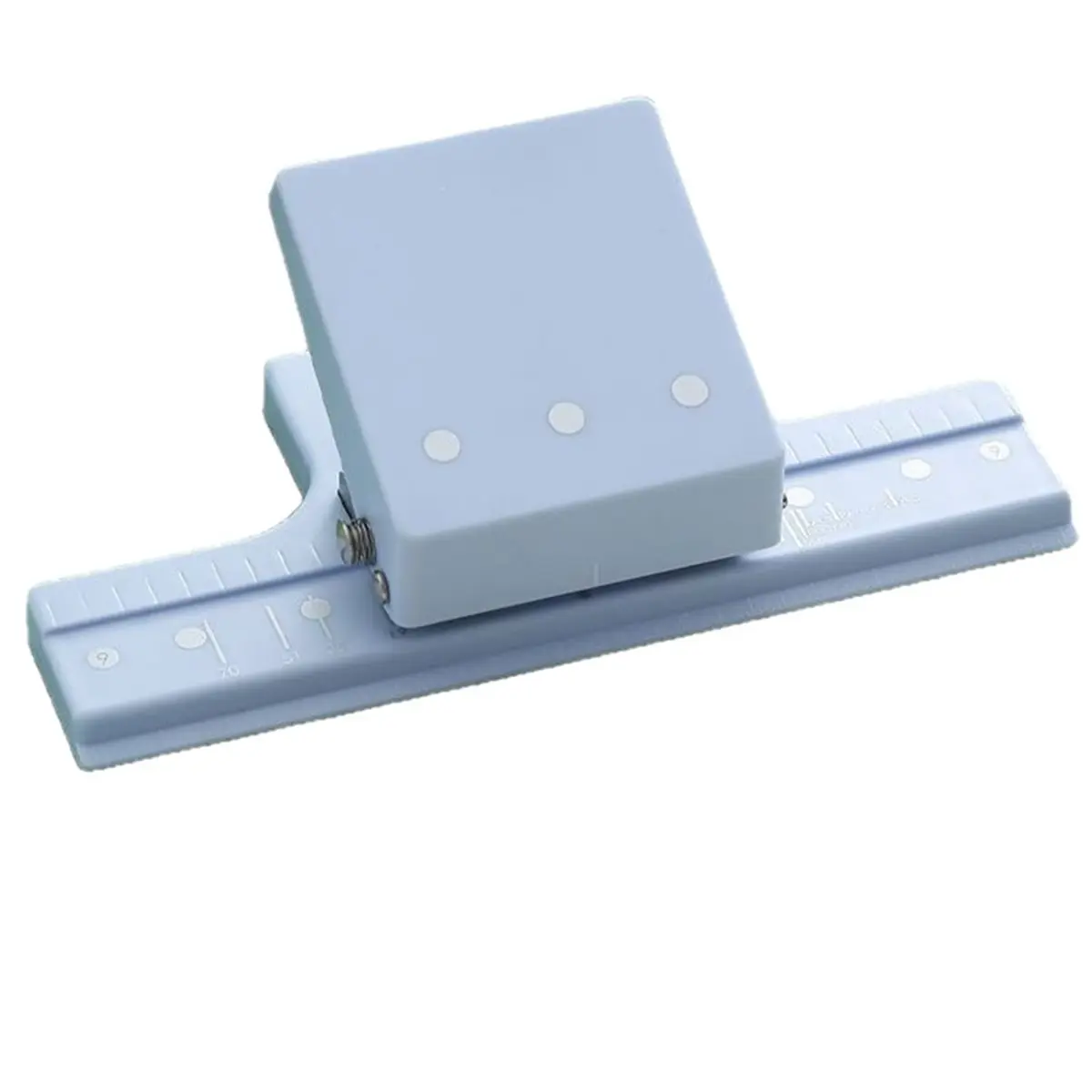 Eco-friendly Multi-Function 3-Hole Punch, Small Hand Punch, Can Bind 6 Sheets of Paper, Suitable for Scrapbooking and Paper Craf