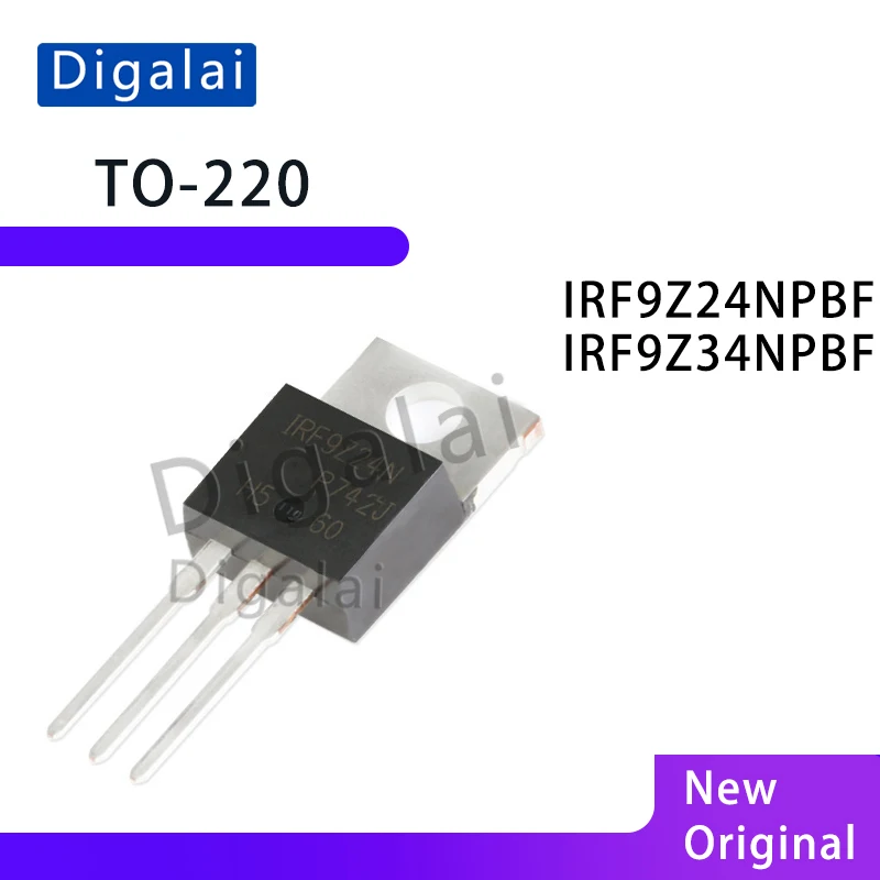 جديد MOSFET IRF9Z24NPBF IRF9Z34NPBF TO-220 ترانزستور التأثير الميداني لأشباه الموصلات المعدنية #1