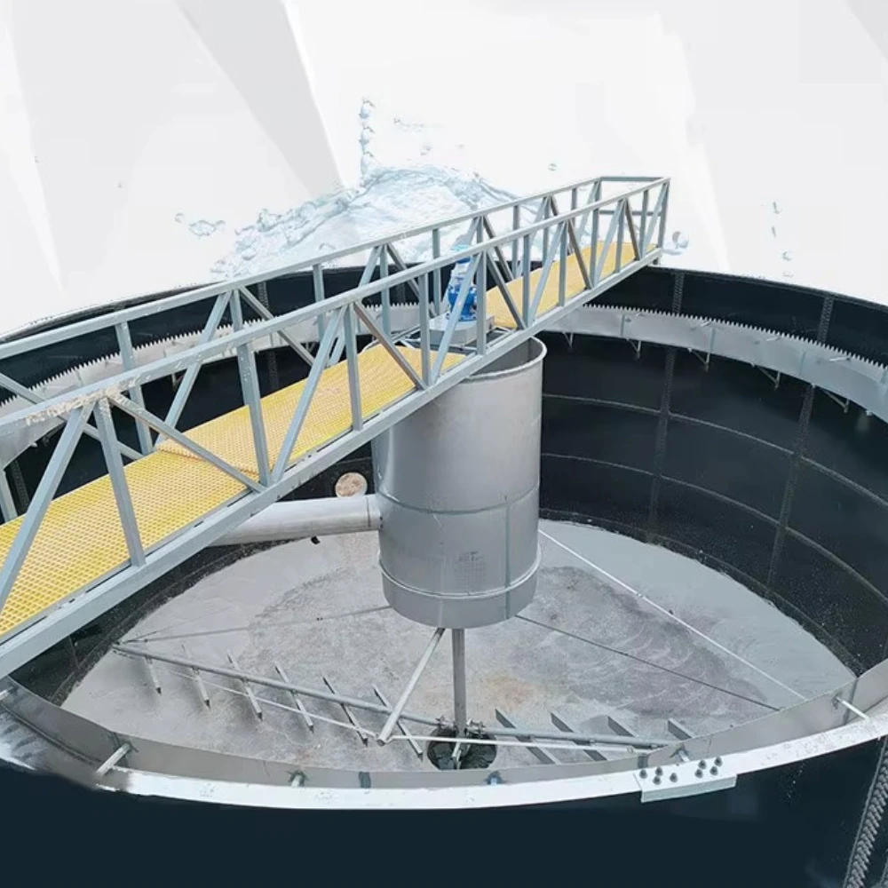 

Sewage treatment plant mud clarifier sedimentation tank bridge sludge scraper