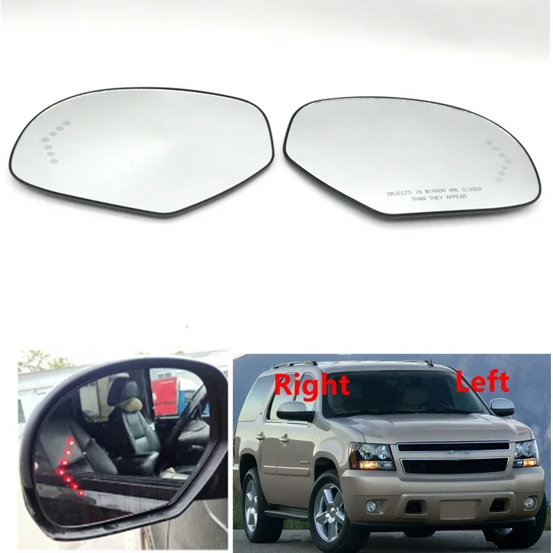 

Автоматическое зеркало заднего вида с подогревом, стеклянная линза для Cadillac Escalade ESV EXT для Chevrolet Suburban Silverado 2007-2013 GMC Yukon Sierra