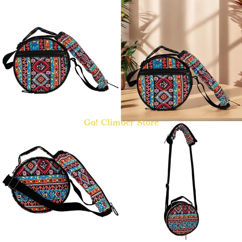Q84C Durability Oxford Cloth Snares Drum Backpack with Handheld Handle and Cold Resistant