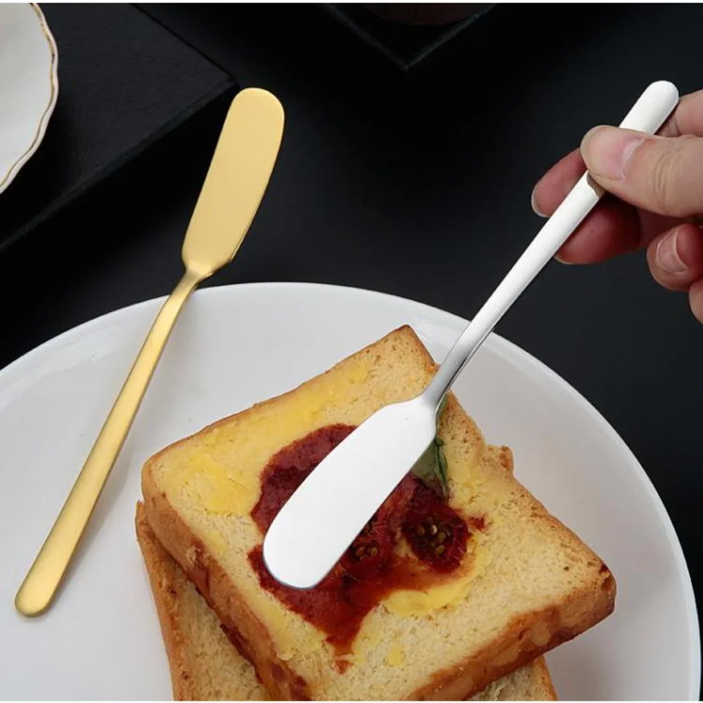 Cheese Knives Multi Purpose Butter Knife Dessert Stainless Steel Jam Spreader Cutter Appetizers Sand Cake Cream Tool