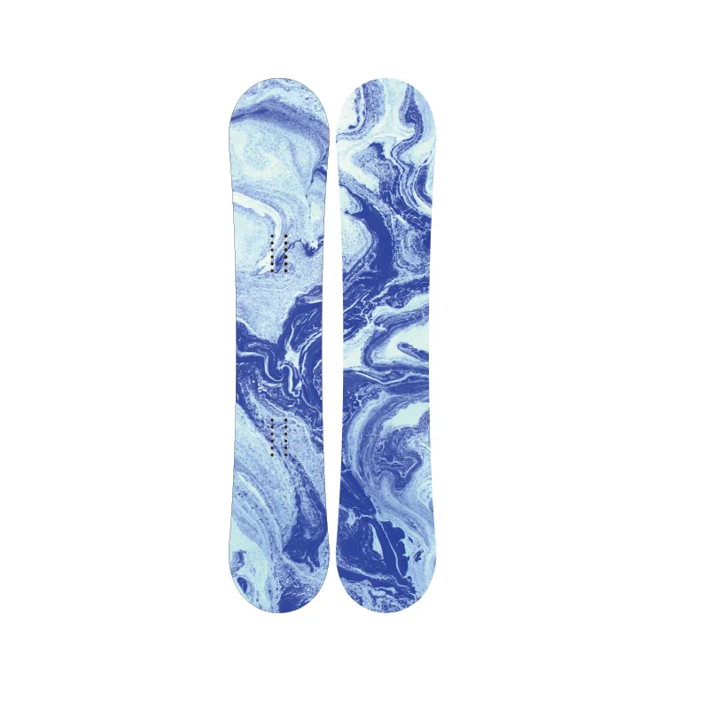Wholesale All-Mountains Winter Sport Ski Racing Sandwich Snowboard Sintered Extruded Base Binding Plain White