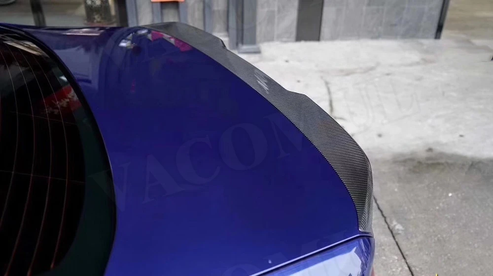 VACOMUL ألياف الكربون الخلفي سبويلر التمهيد أجنحة لسيارات BMW 5 Series G30 F90 M5 سيدان سبويلر 2017-2019 FRP PO نمط أجنحة البط سيارة