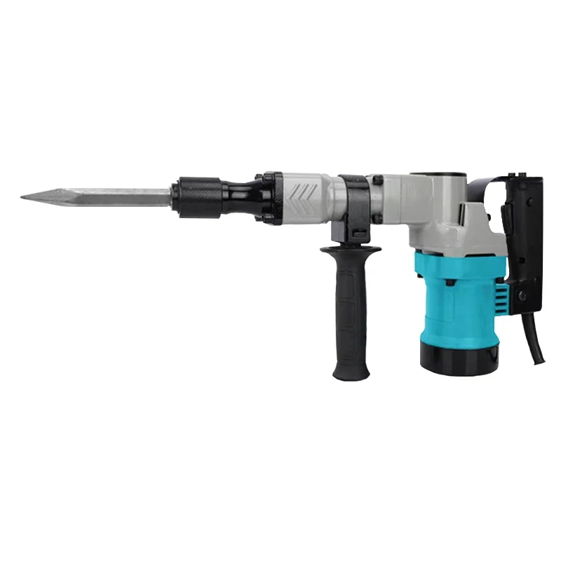 

Industrial Electric 220V 14A 2.0AH Battery-Powered 22.5Kg Multi-Voltage Plug Pick Powerful Rotary Hammer Drill Demolition Post
