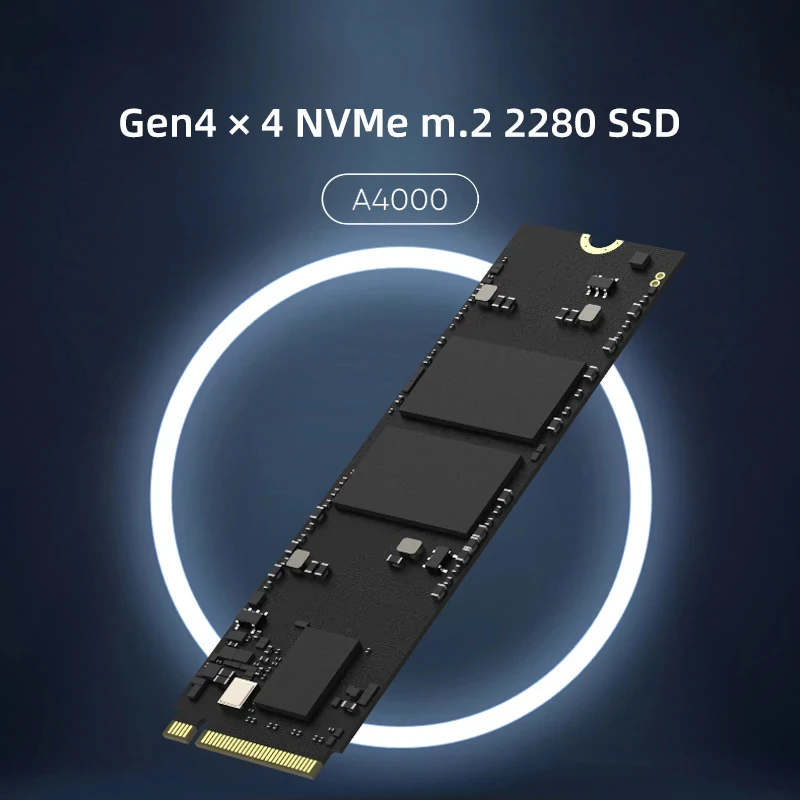 A4000 7100MB/s SSD NVMe M.2 2280 2TB 1TB Internal Solid State Hard Disk M2 PCIe 4.0x4 2280 SSD Drive for PS5 Laptop PC