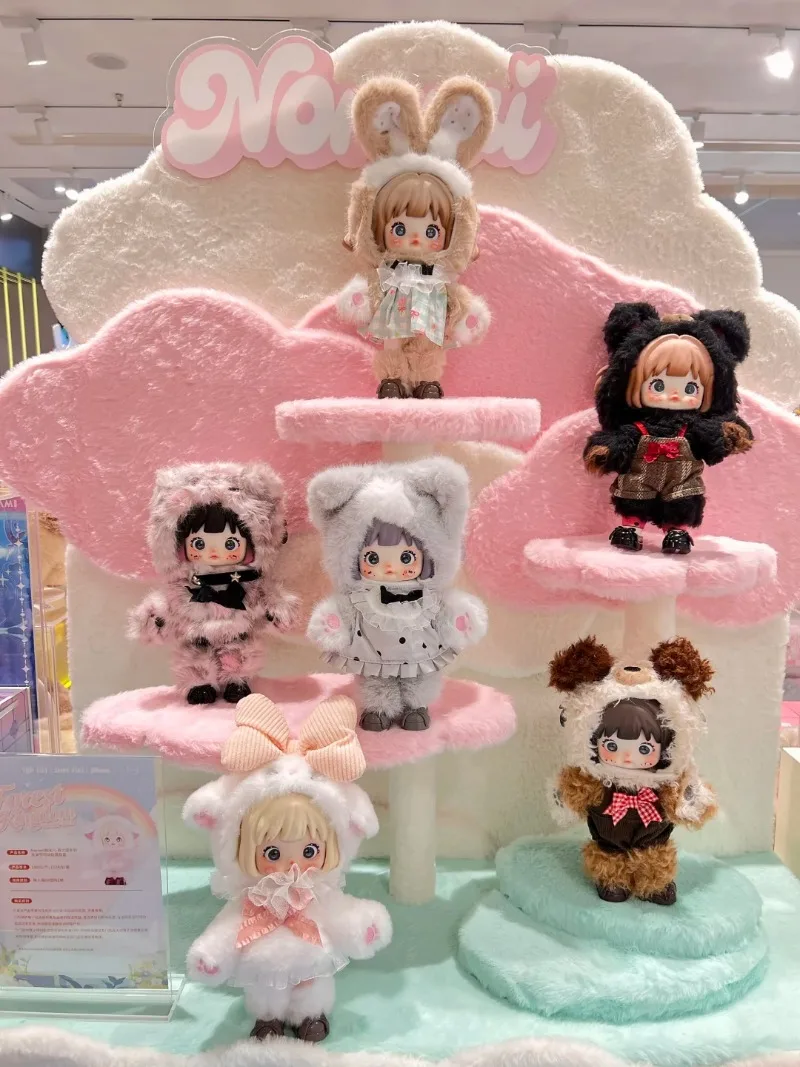 

Forest Kingdom Series Nommi Blind Box Anime Figure Plush Doll Nommi Mystery Box Movability Ornament Adults Fun Collect Toy Gifts