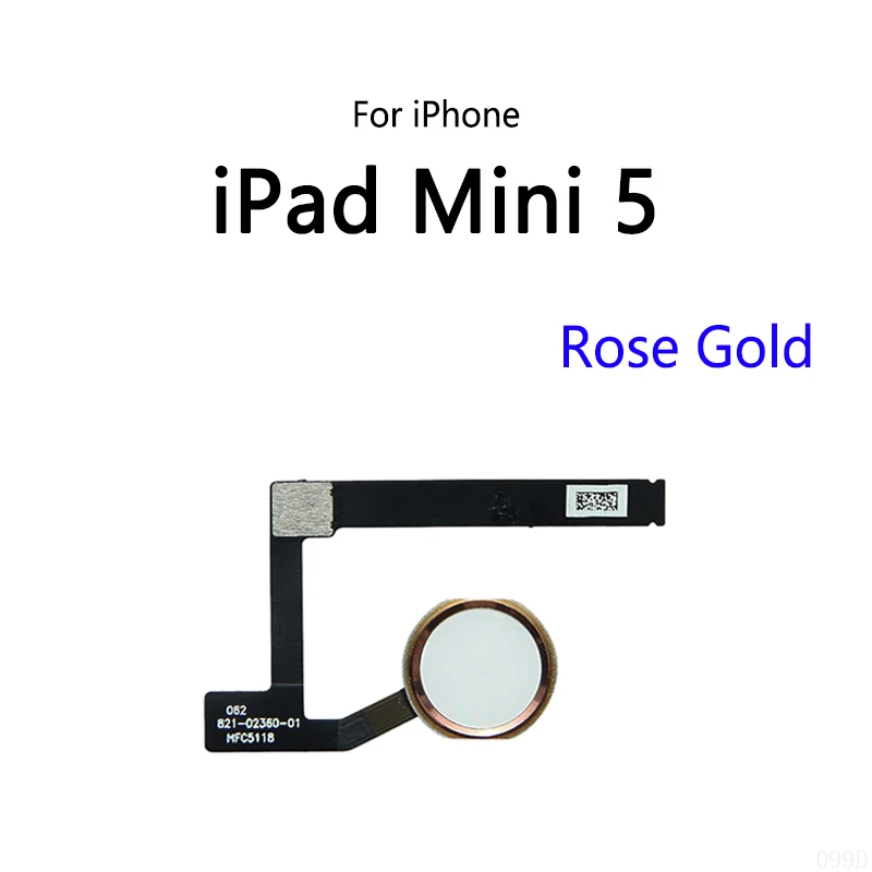 Home Button Fingerprint Scanner Touch ID Menu Return Sensor Flex Cable For iPad Mini 5 7.9\