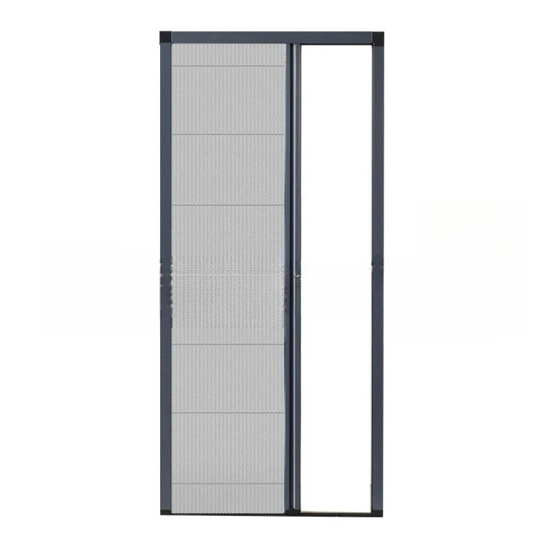 

Customized size Fixed design aluminum screen door mesh steel door with mosquito net