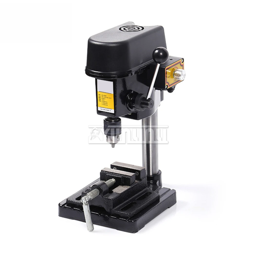 Electric Bench Drill DC Motor 6-10mm Drilling Machine for Woodworking Metal Plastic Glass Ceramic Grinding Machine 110V/220V