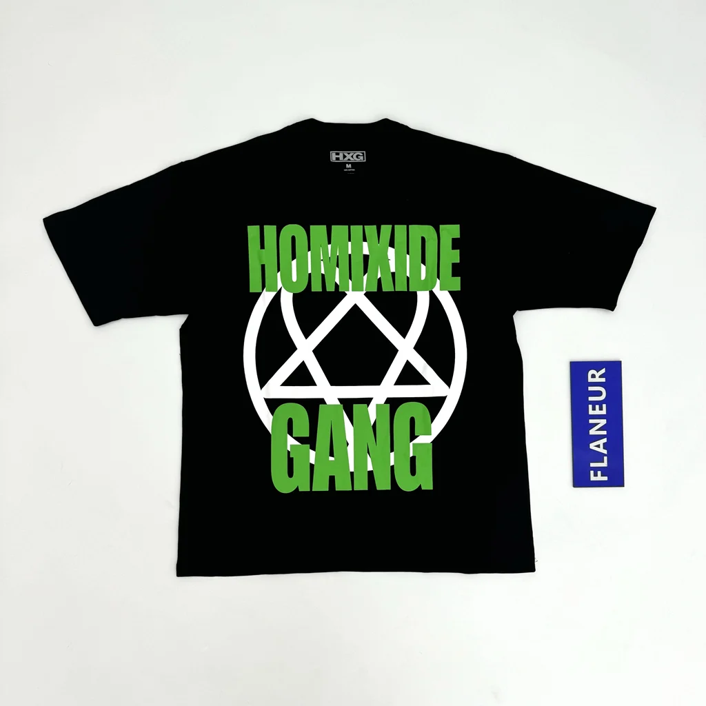 New 2024 Men HOMIXDE GANG SNOT OR NOT TOUR T Shirts T-Shirt Hip Hop Skateboard Street Cotton T-Shirts Tee Top US size U62