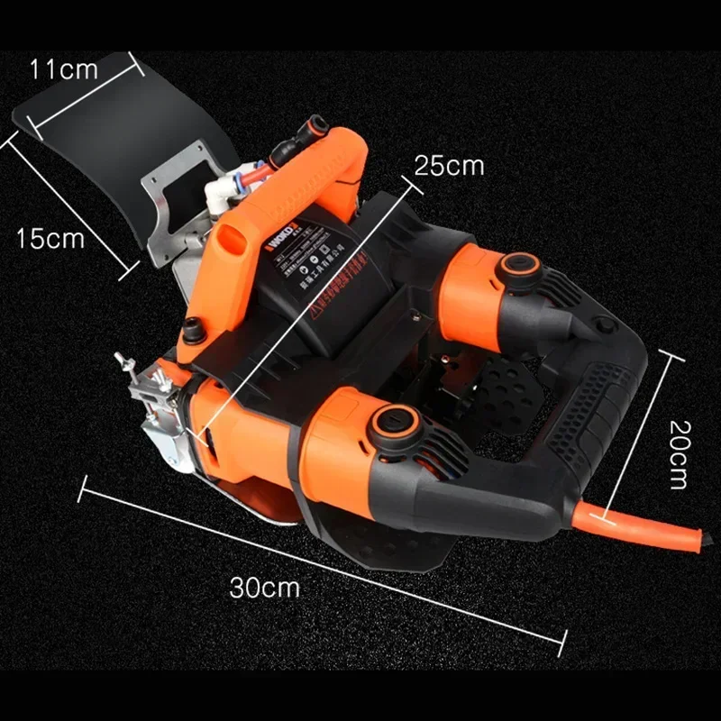 

1pc Electric Slotting Machine Wall Cutting Electric Circular Saw Concrete Dust-Free Wall Groove Cutting Machine Tool
