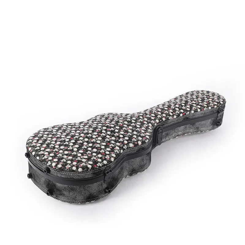Wholesale FRP Hard Shell Ukulele Case 21 24 27 Inch Small Four String Box Compression Waterproof Protective Cover