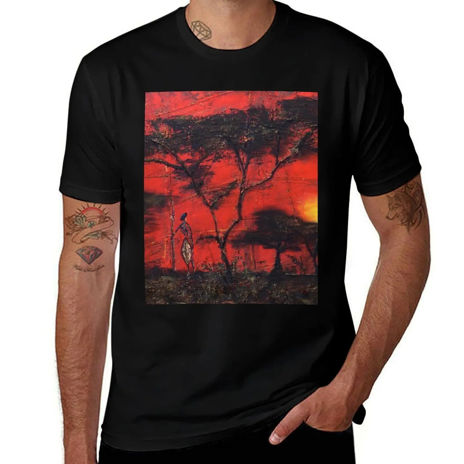 

Massailand T-Shirt man t shirts cotton t shirts for man cotton funny